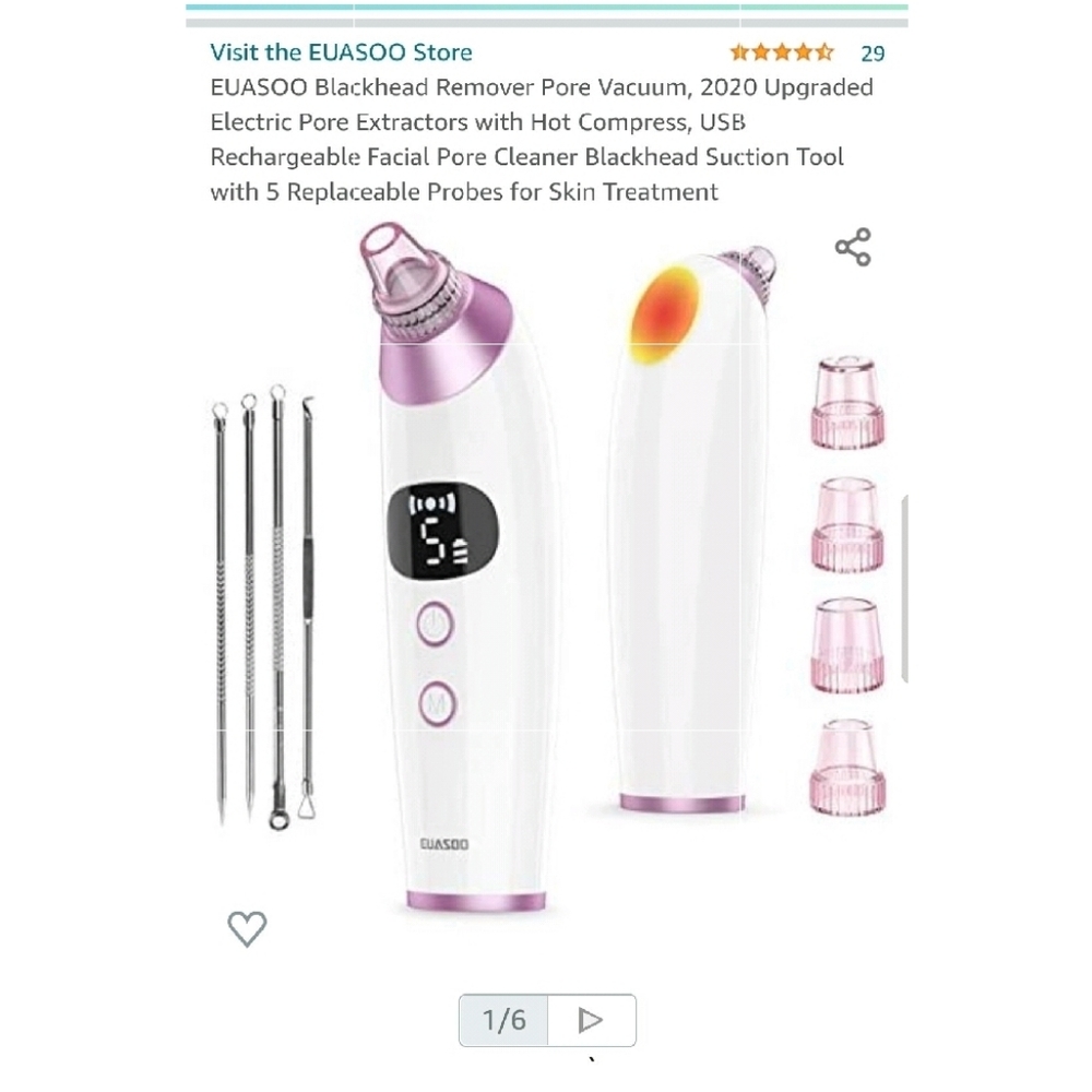 Blackhead, Pore vacuum Brand new